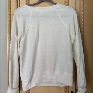 White crew neck